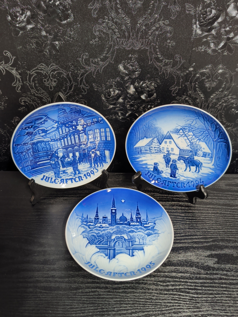 Authentic...Vintage Bing & Grøndahl Danish Porcelain Christmas Plates